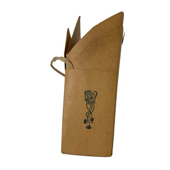 Set of 2 Antique Ice Cream Containers Paper 1/2 Pint Penna Approved - Picture 3 of 6